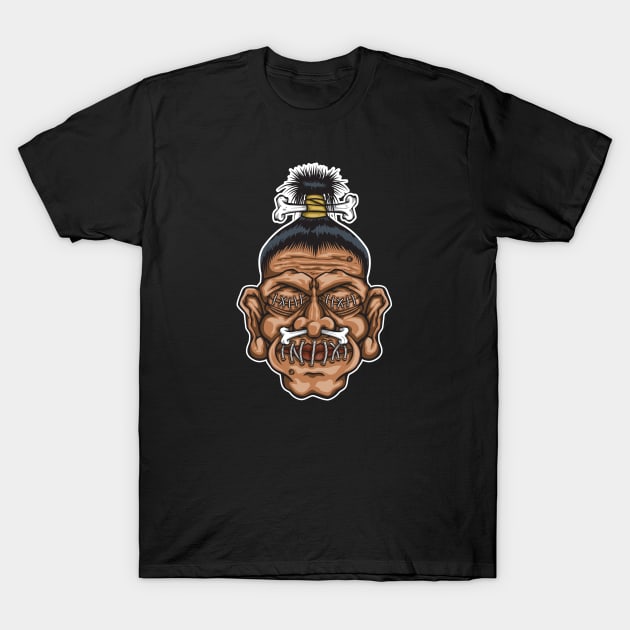 Shrunken Head T-Shirt by Creature814